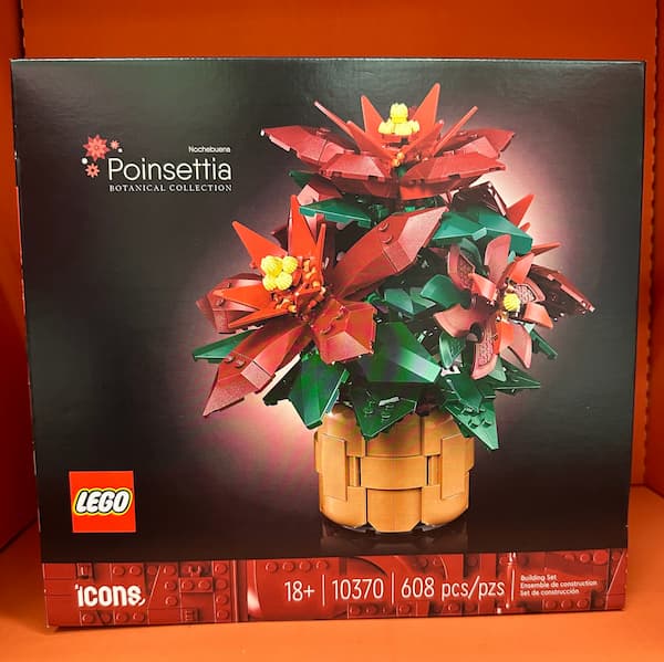 LEGO Icons Poinsettia Building Sets deal