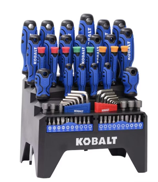 Kobalt 69 -Piece 6-in Magnetic Multi-Bit Combination Tip Screwdriver Set